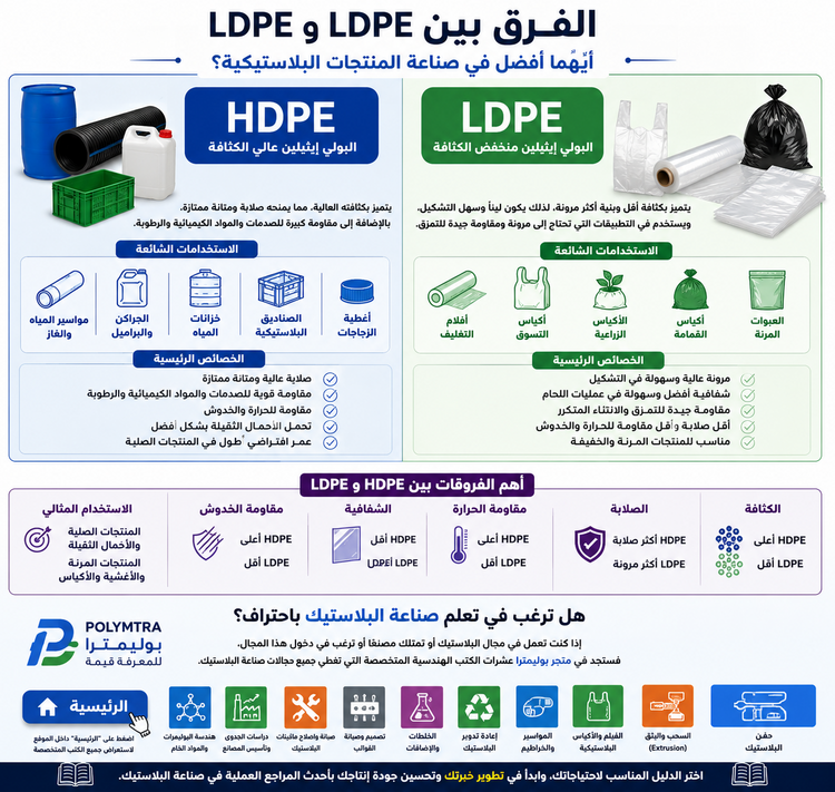 HDPE vs. LDPE: Which Polyethylene Is Better for Plastic Manufacturing?