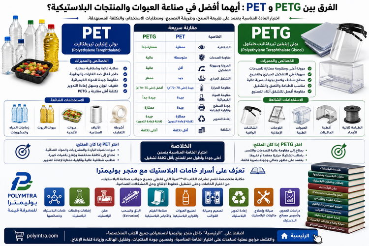 PET vs. PETG: Which Material Is Better for Plastic Packaging and Products?