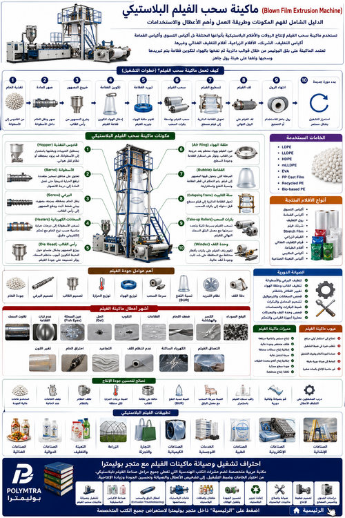 Blown Film Extrusion Machine
