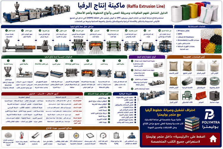 Raffia Extrusion Line: The Complete Guide to Components, Working Principle, Machine