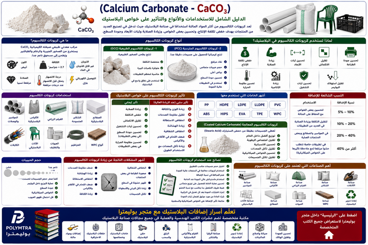 Calcium Carbonate (CaCO₃): The Complete Guide to Types, Applications, and Its Effect on Plastic Properties
