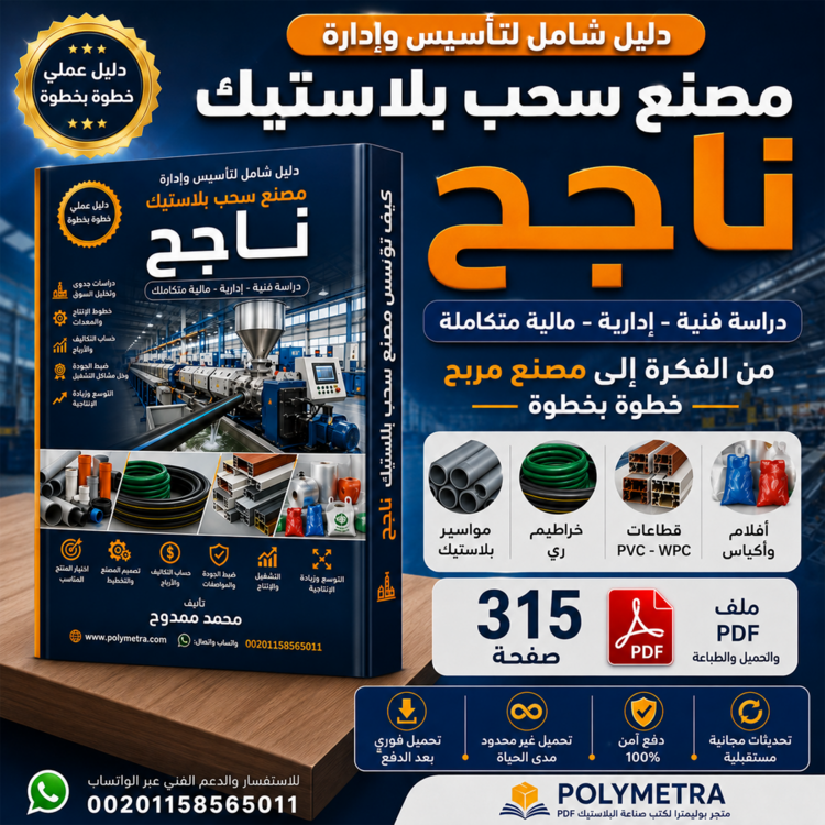 كيف تؤسس مصنع سحب بلاستيك ناجح